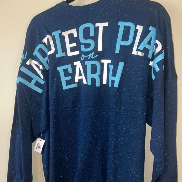 NEW Disneyland 65th Anniversary glitter spirit jersey long sleeve unisex small - Picture 8 of 8